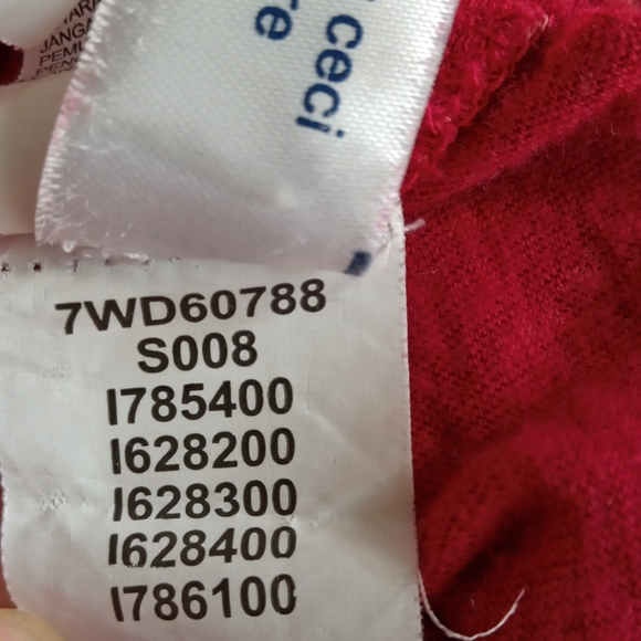 Lucky Brand M Red Embroidered Tunic Style Tank - Picture 8 of 9